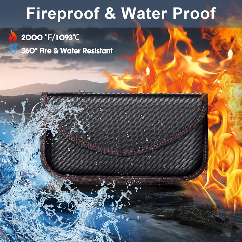 3 Packs Faraday Pouch for Car Keys,Car Key RFID Signal