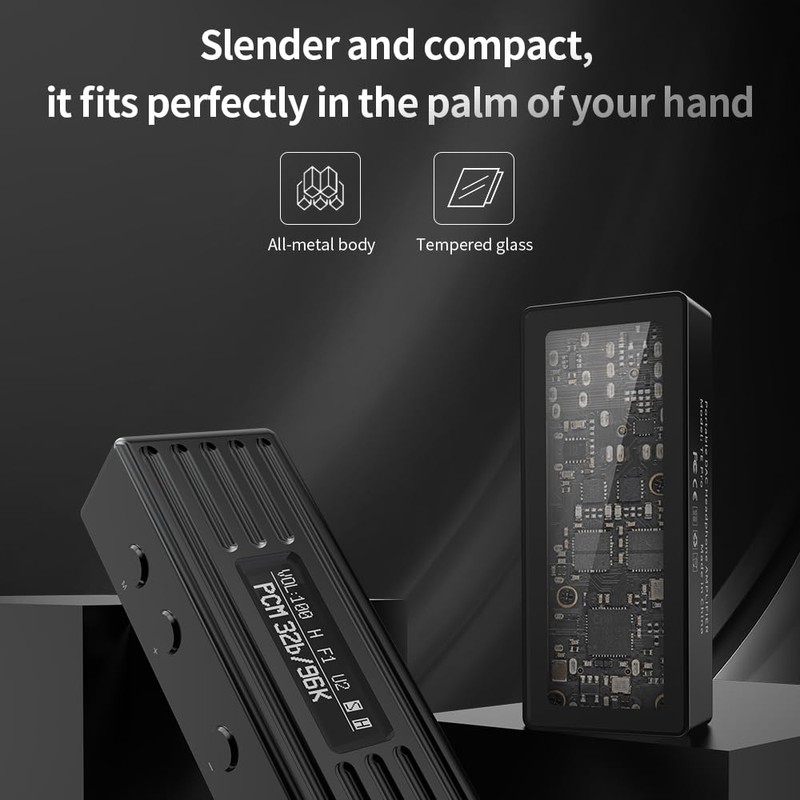 TRN Music Converter Digital Audio Elephant 3.5/4.4mm Jack (Black)