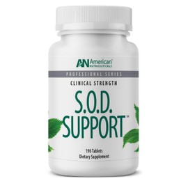 Vitality C American Nutriceuticals – S.O.D. Support – 190 Tablets – Support Natural Production of Super Oxide Dismutase – Destroys Free Radicals & Supports Intracellular Detoxification