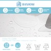BASHOM BSC615 Animal World Shower Curtain Set for Kids Waterproof