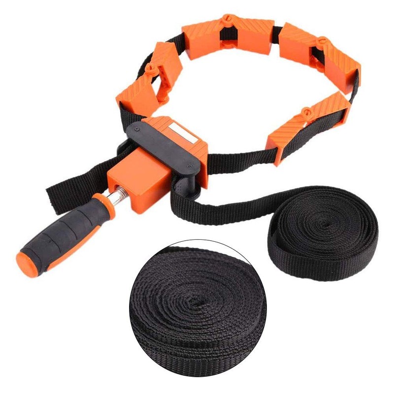 Nylon Woodworking Frame Band Strap Clamp Holder, Multifunction Binding Belt