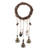 Door Knob Wind Bell Rustic Beautiful Decorative Craft Home Protection