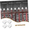 MERRYHAPY 20pcs Pyramid Post Caps for Fence and Guardrail Versatile