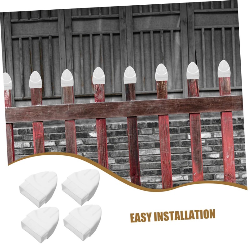 MERRYHAPY 20pcs Pyramid Post Caps for Fence and Guardrail Versatile