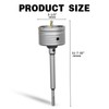 METOTY 3-1/2" Concrete Hole Saw,90mm Masonry Hole Saw, with 220mm