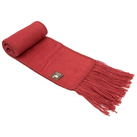 Alpaca Narrow Scarf 56"L x 5"W (Dark Red)