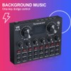 Sound Mixer Board Digital Display BT2.1 External Live Sound Card