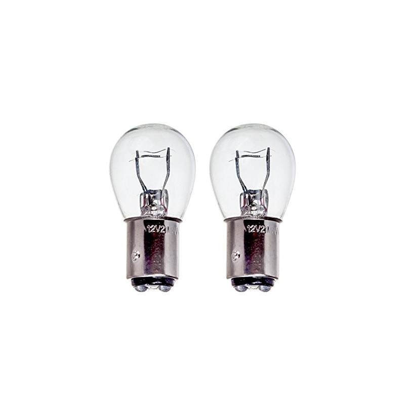 2 x 566 P21/4W BAZ15D Bulb 12v 21/4w Off Set
