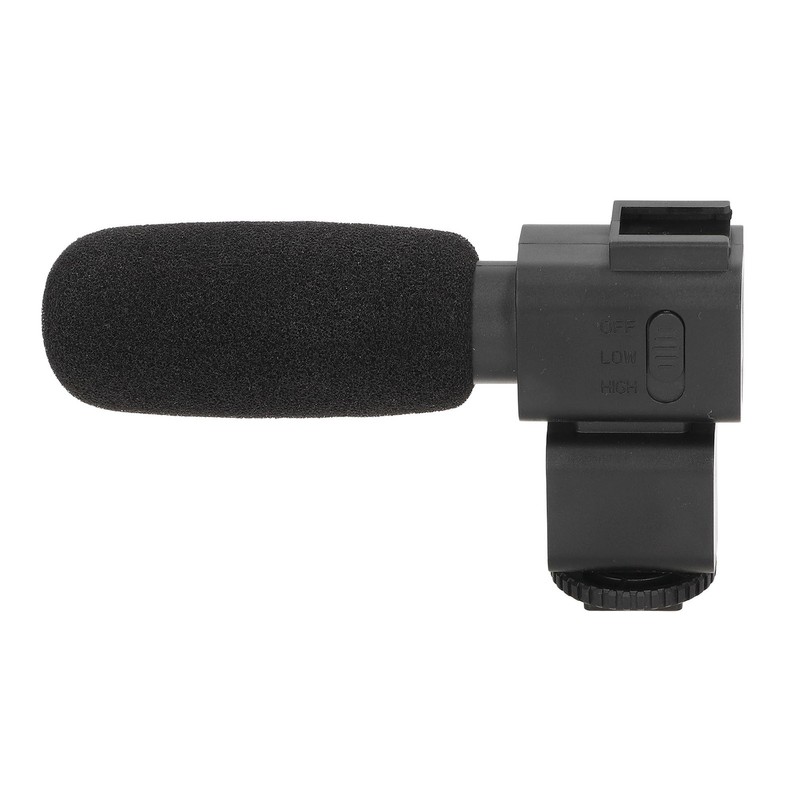 Video Recording Microphone Wide Range Frequency Shock Absorbing Stereo Interview