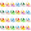 Blueweenly 24 Pieces Mini Plush Axolotl Keychains Kawaii Stuffed Animal