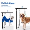 niffgaff Adjustable Foldable Dog Grooming Arm with Heavy-Duty Clamp: 26"