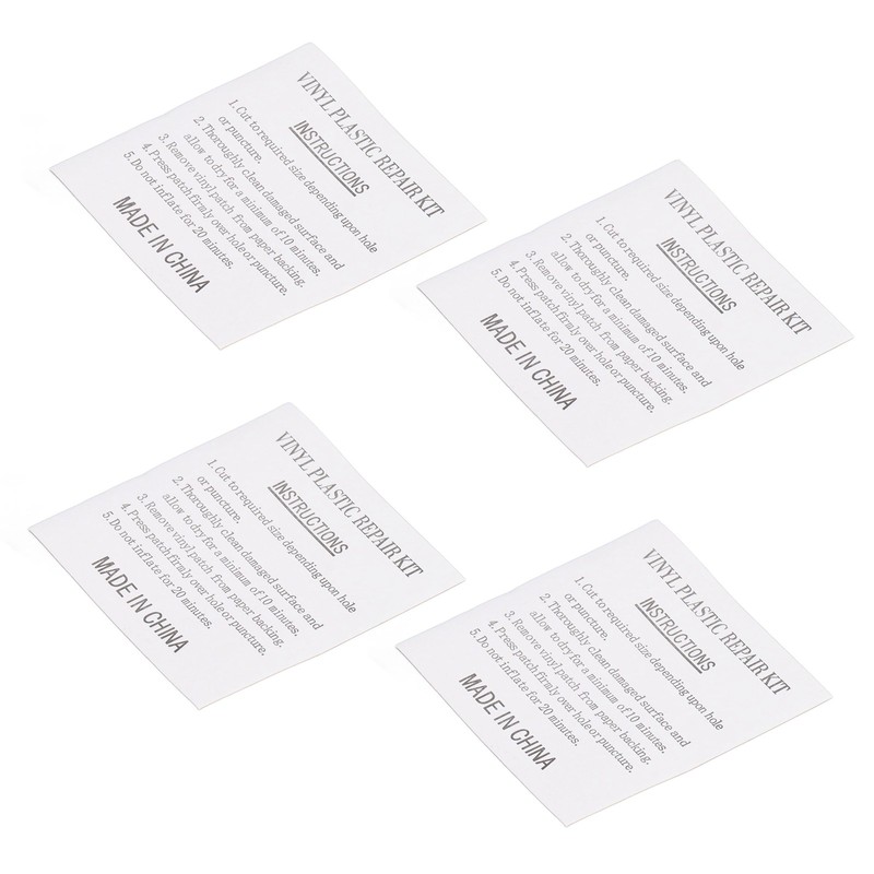 50Pcs Swimming Pool Transparent Repair Sticker Self Adhesive Repair Patch