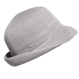 Kangol Women's Bamboo Anni Cloche Trilby Hat, Grey, Medium