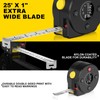 2-in-1 Laser Tape Measure 197Ft Rechargeable Digital Tape Measure A
