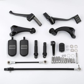 TCMT Forward Control Pegs Lever Linkage Fit For Harley Sportster XL 883 1200 48 14-22