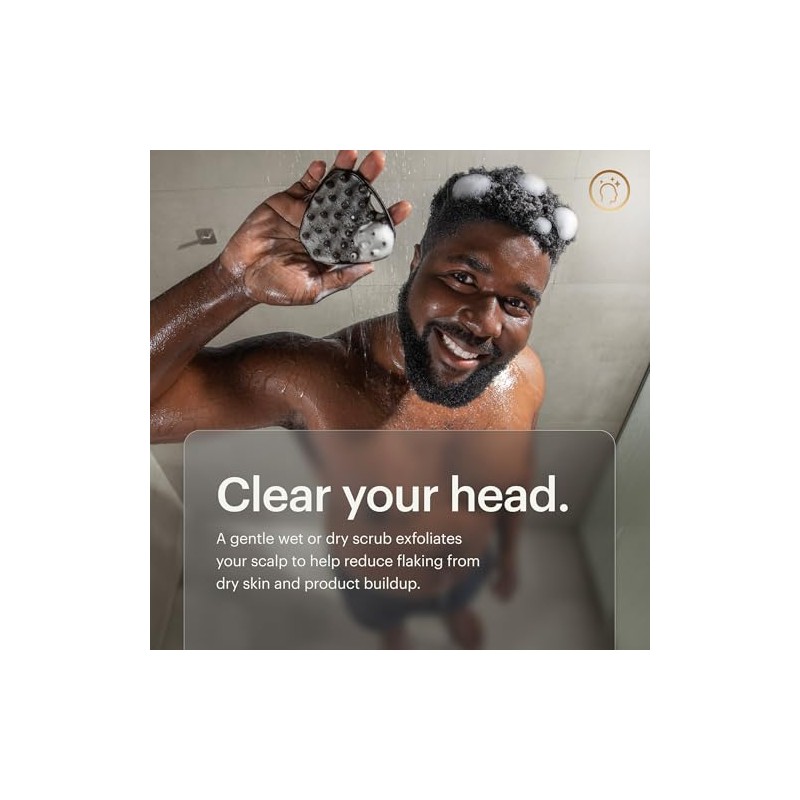 Cepillo de silicona para el cuero cabelludo para hombres MANSCAPED®