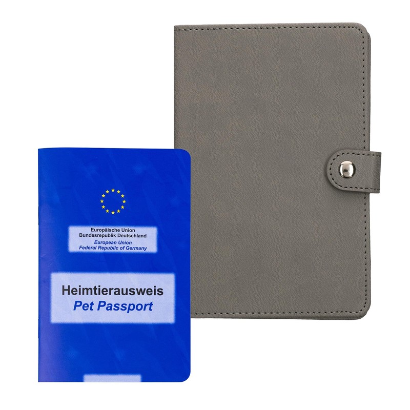 kwmobile Vaccination Certificate Cover for Animals - Protective Cover for