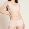 Boody Seamfree Crop Bra, Nude / S
