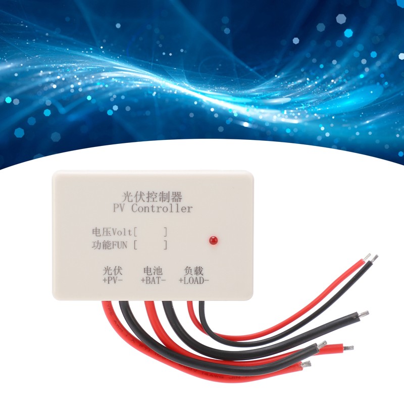 Waterproof Solar Charge Controller ABS Housing Solar Panel Battery Regulator