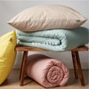 Schiesser Laura Bed Linen Set 2-Piece Plain Elegant Percale Seersucker