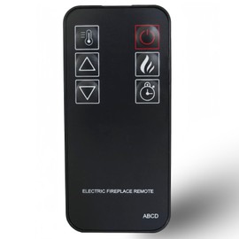 Replacement Remote Control for Whalen Combination Electric Fireplace Heater FP261A FP-261A FP26-1A FP26-1A-THM SF103C-23G WMFP60FH-14