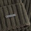 Joop! Men's Warm Knitted Hat 100% Wool, dunkelgrün