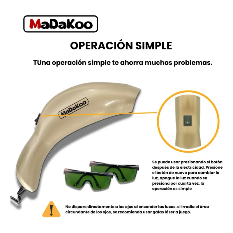 Kit Madakoo Photon Crecimiento Capilar Con Aceite De Romero