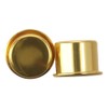 30pcs 1.06Inch Gold Candle Holders Candlestick Holders Cups Candle Drip