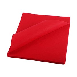 YYCRAFT Squares Soft Felt Sheets 12 X 12 Inch Felt Fabric Squares Patchwork Sewing DIY Craft 1.6mm Thick - 24 Pcs,Red
