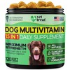 Dog Multivitamin Chewable with Glucosamine & Salmon Oil – Made