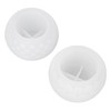 2Pcs Resin Candle Holder Mold Irregular Shape Design Deformable Practical