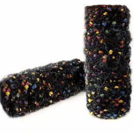 MARYLAVENDER Large Stretch Thick Hair Ties for All Hair Types Seamless Hair Ponies Elastics Ponytail Holders Hair Scrunchies for Thick Hair Hair Accessories Women Girls 12-Pack