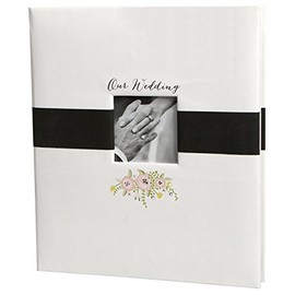 C.R. Gibson True Love Loose Leaf Wedding and Memory Photo Album, 10" W x 12" H