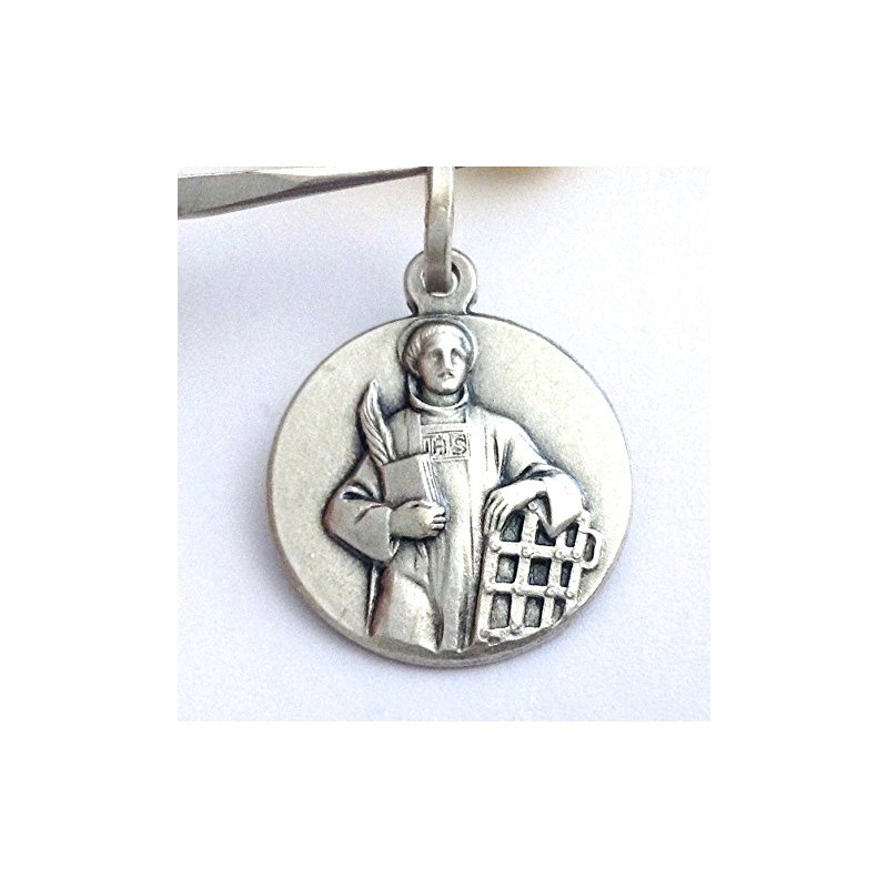 925 Sterling Silver Saint Lawrence Medal