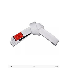 Grapple Kings White Belts - Belt for Beginners - Durable and Comfortable - Perfect for Training and Competitions - White Belt for Men (A1)