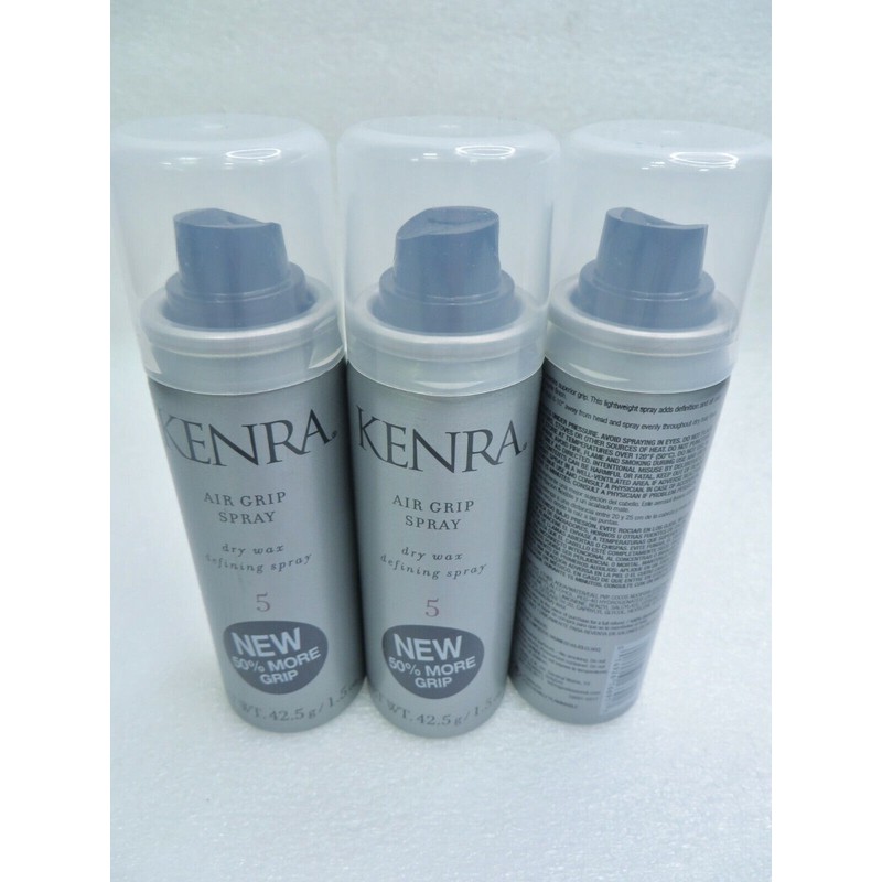 KENRA 5 AIR GRIP SPRAY DRY WAX 1.5 oz X