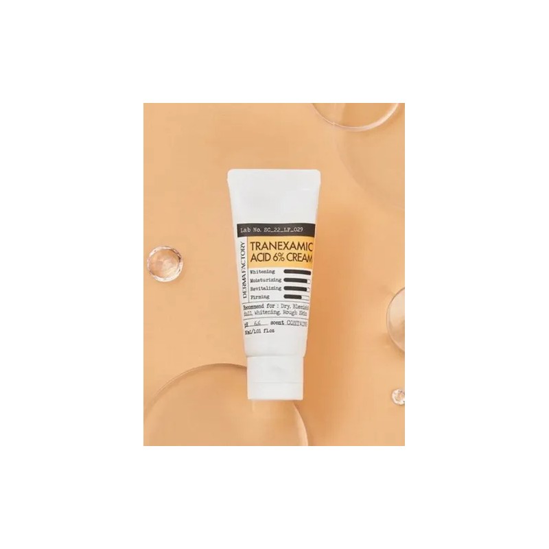 Derma Factory Crema Facial Ácido Tranexámico 6% Libre Parabenos