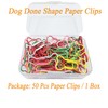 Paper Clips Colorful Cute Dog Bone Shape Paper Clip for
