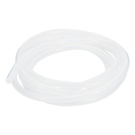 HEROFFIX 1 Pcs for Air and Water Silicone Vacuum Tubing Hose High Temperature Automotive Vacuum Line 10FT 3/16" 5mm ID 2mm Thickness Clear Silicone