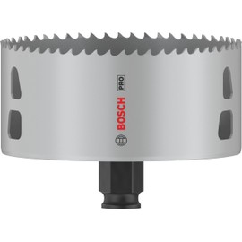 Bosch 1x PRO Multi Material Power Change Plus Hole Saw (for Softwood, Drywall, Ø 105 mm, Professional Accessory Rotary Drill/Drivers)
