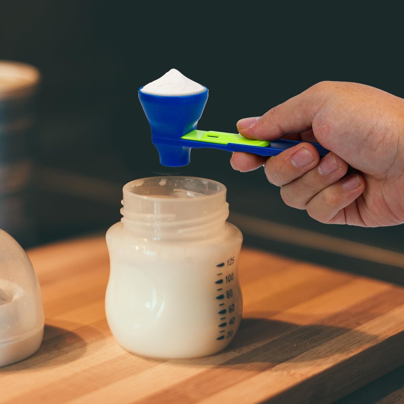 2 x Protein Powder Ladle, Protein Powder Funnel Spoon, Protein