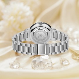 L LAVAREDO Women's Bracelet Watch,Dainty Luxury Gold Watches for Women with Easy Read Date Dial,Waterproof Ladies Quartz Wrist Watch Included Bracelet Tools