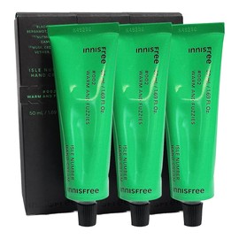 Innisfree Isle Number Hand Cream Warm and Fuzz 50ml x3 / 이니스프리 아일 넘버 핸드크림 웜 앤 퍼지스 50ml x3개