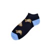 Paul & Joe Men's Casual Socks, Short Socks, navy, 25.0-27.0