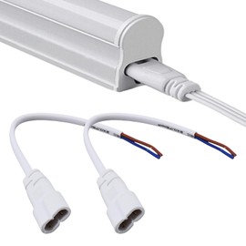 VGOL 4 Stücke 2Pin LED Rohr Stecker Power Kabel 15cm für T5 Honeycomb Hexagon Decke Licht