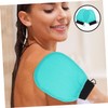 Baluue 2pcs Exfoliating Gloves Body Scrubbers Rayon Material for Neck