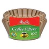 Melitta 8-12 Cup Basket Filter Paper (Natural Brown, 400 Count)