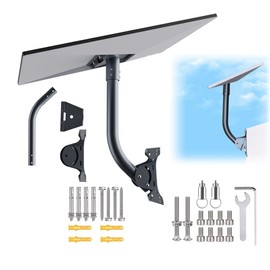 Starlink Gen 3 Mount, Adjustable Starlink Gen 3 Mount, Starlink Mounting Kit for V3 Starlink Standard Dish-Include Starlink Gen 3 Pipe Adapter