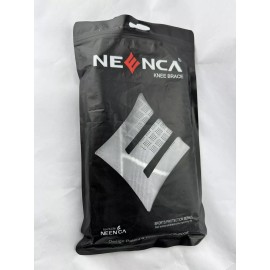 NEENCA 2 Pack Knee Brace Knee Compression Sleeve Support  Size XXXL Gray & White