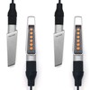 DEMYPROX Mini LED Turn Signals, Sliver, 4pcs